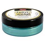 Viva Decor Inka Gold Gilding Wax2.3 oz (Turquoise) - Wax-Based Metallic Polishing Paste. Quick-Drying Metal Shine, High Gloss Effects for DIY. Decor Paste for Wood, Clay & Terracotta