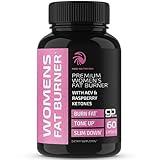 Fat Burners For Women | Weight Loss Pills for Women Belly Fat | Raspberry Ketones | Appetite Suppressant & Metabolism Booster | Back Fat Reducer & Bloating Relief | Diet Pills for Fast Result 60 Ct.