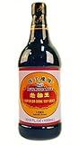 Pearl River Bridge Superior Dark Soy Sauce, Premium Chinese Soy Sauce, Authentic Restaurants Choice Perfect Condiment for Chinese Cuisine, Sushi, Soup, Asian Stir Fry, 33.8 Fl Oz