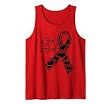 Heart Health Month February Heart Health American Tank Top