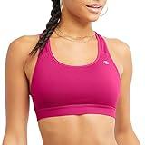 Champion, Compression, Moisture Wicking, High-Impact Sports Bra for Women, Fantastic Fuchsia, Large