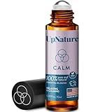 UpNature Calm Essential Oil Roll On Blend - Self Care Stocking Stuffers for Women - 100% Natural Relaxation Aromatherapy Oil