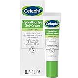 CETAPHIL Hydrating Eye Gel-Cream , With Hyaluronic Acid , 0.5 fl oz , Brightens and Smooths Under Eyes , 24 Hour Hydration for All Skin Types, (Packaging May Vary)