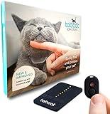 Tabcat V2 Cat & Kitten Tracker - More Accurate Than GPS - No Monthly Subscription - Includes 2 Homing Tags & 2 Splashproof Protective Cases - for Indoor & Outdoor Cats - Small & Lightweight Tags