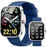 Smart Watch, 1.91"Smartwatch for Men Women (Answer/Make Call), Fitness Tracker with 100+ Sport Modes, IP68 Waterproof, Heart Rate/Sleep Monitor, Spo2, Pedometer, Activity Tracker for Android iOS