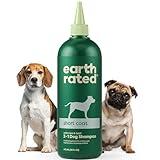 Earth Rated Coat-Specific 3-in-1 Short-Haired Dog & Puppy Shampoo, Conditioner & Deodorizer, Formulated to Moisturize and Tackle Shedding, Refreshing White Tea & Basil Scent, 16 oz.