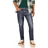 Amazon Essentials Men's Slim-Fit Jeans, Dark Wash, 34W x 30L