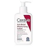 CeraVe Anti Itch Moisturizing Lotion with Pramoxine Hydrochloride | Relieves Itch with Minor Skin Irritations, Sunburn Relief, Bug Bites | 8 Ounce