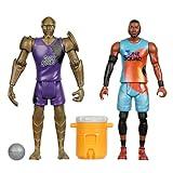 Moose Toys Space Jam: A New Legacy - 2 Pack - On Court Rivals - Lebron & Chronos, Multicolor (14579)