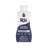 Rit Dye Liquid – Wide Selection of Colors – 8 Oz. (Navy Blue)