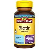 Nature Made One Per Day Biotin (B7) 1000 mcg. Softgels 120 Ct