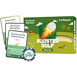 Booster Golf On-Course Golf Game - 100 Interactive Playable Cards - Perfect Golf Gift for Any Golfer - Ridiculous Multiplayer Game - 1-4 Players - All Skill Levels