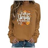 My Orders Fall for Jesus Sweatshirt for Women Tis the Season Long Sleeve Tunic Tops Casual Crewneck Pullover Shirt 2024 Fashion Winter Clothes Christian Religious Blouse Sweaters