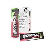 BODYARMOR Flash IV Electrolyte Packets, Strawberry Kiwi - Zero Sugar Drink Mix, Single Serve Packs, Coconut Water Powder (6 Count)