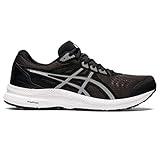 ASICS Men's Gel-Contend 8 Running Shoes, 10, Black/White