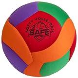 Safe Sport Gear Softy Volleyball - Super Soft Volleyball Designed for Pain-Free Play - Awesome Kids Volleyball with a Realistic Feel and Bounce - Perfect Ball for House, Yard or Gym