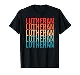 Retro Lutheran Religion Confirmation Christianity Church T-Shirt