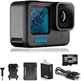 GoPro HERO11 Black + 64GB Kingston SD Card – E-Commerce Packaging - Waterproof Action Camera with 5.3K60 Ultra HD Video, 27MP Photos, 1/1.9" Image Sensor, Live Streaming, Webcam, Stabilization