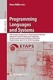 Programming Languages and Systems: 29th European Symposium on Programming, ESOP 2020, Held as Part of the European Joint Conferences on Theory and Practice ... Notes in Computer Science Book 12075)