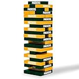 Wild Sports NFL Green Bay Packers Table Top Stackers 3" x 1" x .5", Team Color