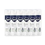 NIVEA MEN Sensitive Shave Foam with Vitamin E and Chamomile and Witch Hazel Extracts, Alcohol Free Shaving Foam for Men Protects and Comforts Sensitive Skin, 7 Oz Can