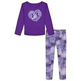 Under Armour UA PRINTED LS LEGGING SET, Lavish Purple, 6