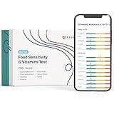 AFIL | Food, Drinks & Vitamin Sensitivity Testing Kit for Adults & Kids | 750+ Items, Gluten, Dairy, Vitamin D | Fast Results