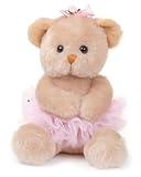 Bearington Collection Bella Plush Ballerina Teddy Bear Stuffed Animal, 6 Inch