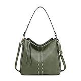 Montana West Hobo Bag for Women Designer Ladies Hobo bag Bucket Purse Totes Bag Handbags Chic Shoulder Bag,MWC-128-GN