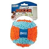 Chuckit! Indoor Fetch Ball Dog Toy (4.75 Inch), Orange and Blue