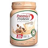 Premier Protein Powder, Cafe Latte, 30g Protein, 1g Sugar, 100% Whey Protein, Keto Friendly, No Soy Ingredients, Gluten Free, 17 Servings, 23.9 Ounce (Pack of 1)