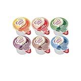 Coffee Liquid Creamers .375oz Variety Pack (6 Flavor) 30 Count includes Original, French Vanilla, Irish Crème, Hazelnut, Vanilla Caramel, Italian Sweet Crème. Includes 10 sugar packets