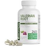 Bronson Valerian Root Capsules - Valerian Officinalis - Promotes Relaxation - Non-GMO, Soy-Free Gluten-Free, 240 Vegetarian Capsules