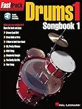 FastTrack Drums Songbook 1 - Level 1 Book/Online Audio (Fasttrack Series)