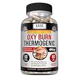 Kaya Naturals Supreme Fat Burner - Weight Loss Pills Women & Men - Appetite Suppressant Supplement - Powerful Thermogenic Diet Pills - Natural Energy Boost Oxy Burn 60 Count