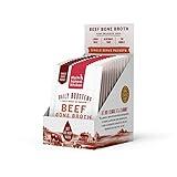 The Honest Kitchen Daily Boosters: Instant Beef Bone Broth with Turmeric for Dogs, 3.5g Sachets, Pack of 12