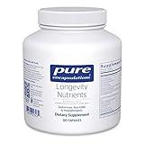 Pure Encapsulations Longevity Nutrients | Multivitamin/Mineral Complex to Support Healthy Aging, Brain Function, Eyes, Bones, and Vascular Health* | 120 Capsules