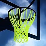 LAO XUE Nightlight Basketball Net Luminous Outdoor Portable Sun Powered Sports Nylon