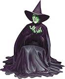 Paper House Productions 3.5" x 2.75" Wizard of Oz Die-Cut Wicked Witch Shaped Magnet for Refrigerators and Lockers