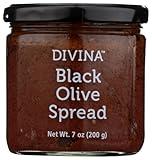 Divina Black Olive Spread, 7 Ounce