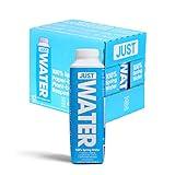 JUST Water, Premium Pure Still Spring Water in an Eco-Friendly BPA Free Plant-Based Bottle - Naturally Alkaline, High 8.0 pH - Fully Recyclable Boxed Carton, 16.9 Fl Oz (Pack of 12)