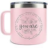 Christian Gifts for Women - Religious Gifts for Women - Birthday Gifts for Mom, Grandma, Sister, Friend, Coworker, Women - Christmas Gifts - Inspirational Spiritual Catholic Gifts Women - 14 Oz Mug