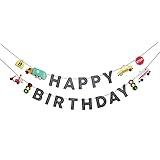 Transportation Happy Birthday Banner | Car Themed Party Decoration