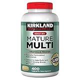 Kirkland Signature Adults 50+ Mature Multi, 400 Tablets 1