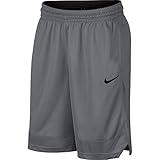 Nike Dri-FIT Icon, Men's basketball shorts, Athletic shorts with side pockets, Cool Grey/Cool Grey/Black, S