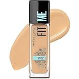 Maybelline Fit Me Matte + Poreless Liquid Oil-Free Foundation Makeup, Rich Tan, 1 Count (Packaging May Vary)