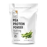 It's Just! - 100% Pea Protein, Vegan Plant Based, Grown in Canada, Premium Quality, Smooth Texture, Gluten Free, Keto Friendly (1.25 Pound, Unflavored)