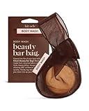 Kitsch Bar Soap Saver Bag - Recycled Mesh Beauty Bar Soap Pouch for Body Wash, Conditioner & Shampoo Bars, Soap Savers Holder to Preserve Bar Soap, Eco-Friendly, Patented Soap Bag - Chocolate