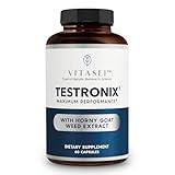 VITASEI Testronix Performance Supplement for Men - Energy and Muscle Supplements for Mens Health - 60 Capsules