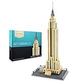 ArtorBricks Architectural Empire State Building Collection - Build Your Own Iconic Landmark (1995 Pieces)